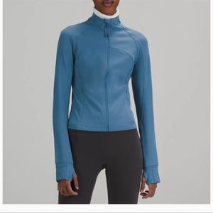 Lululemon Cropped Define Jacket in Soft Denim NWT